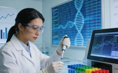 KRAS基因突变示意图：正常与异常信号对比