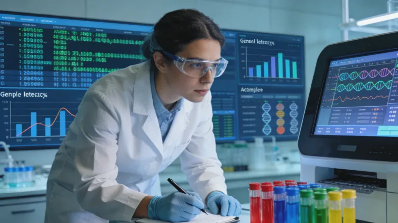 KRAS基因突变与野生型信号通路对比示意图