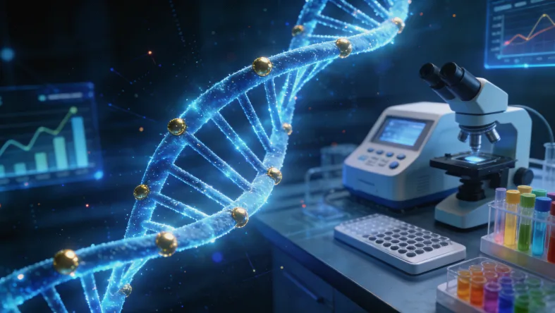 医生与患者家属沟通KRAS检测报告的场景