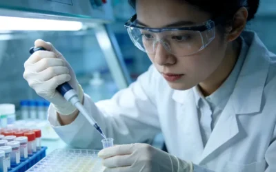 一位患者与医生正在沟通基因检测报告