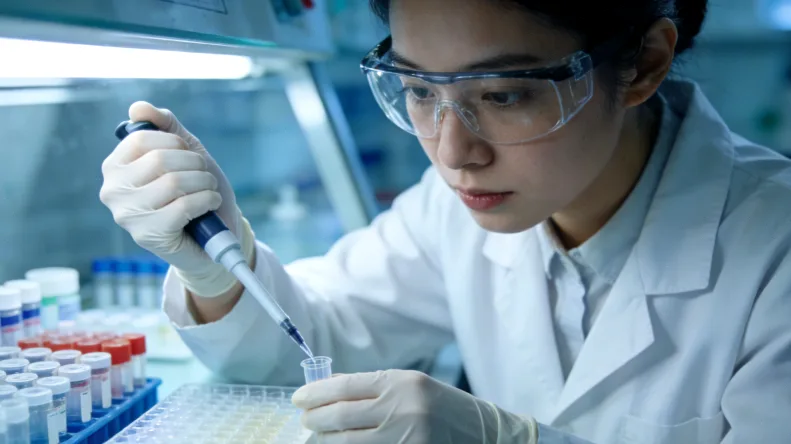 一位患者与医生正在沟通基因检测报告