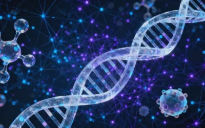 心脏结构与22号染色体示意图并列对比