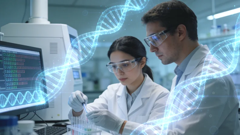 医保报销政策文件与放大镜特写