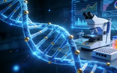 医生与患者家属沟通基因检测报告