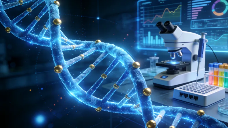 医生与患者家属沟通基因检测报告