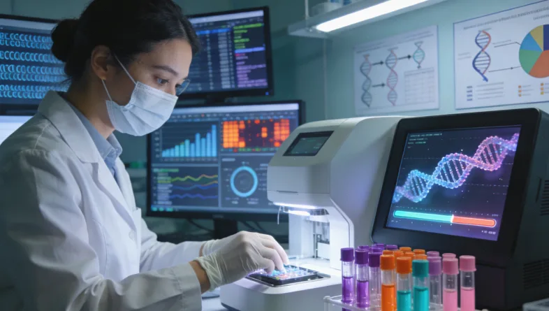 MET基因扩增与靶向治疗耐药机制示意图