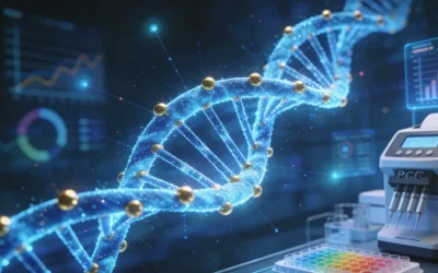 肠癌基因检测报告示意图，突出BRAF V600E结果