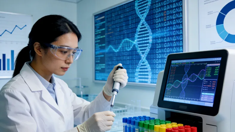 BRAF V600E突变肠癌靶向治疗示意图