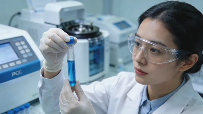 医生与患者家属沟通基因检测报告的场景