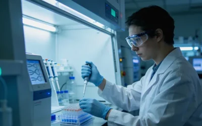 基因检测报告特写，突出BRAF V600E突变结果