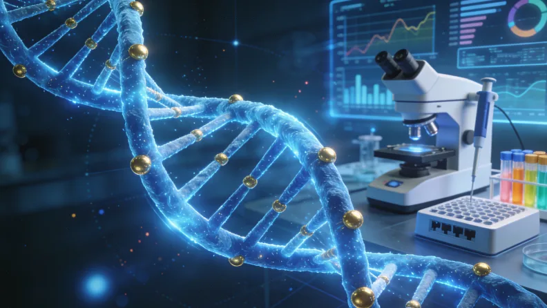 肿瘤释放ctDNA到血液中的动态过程动画图示