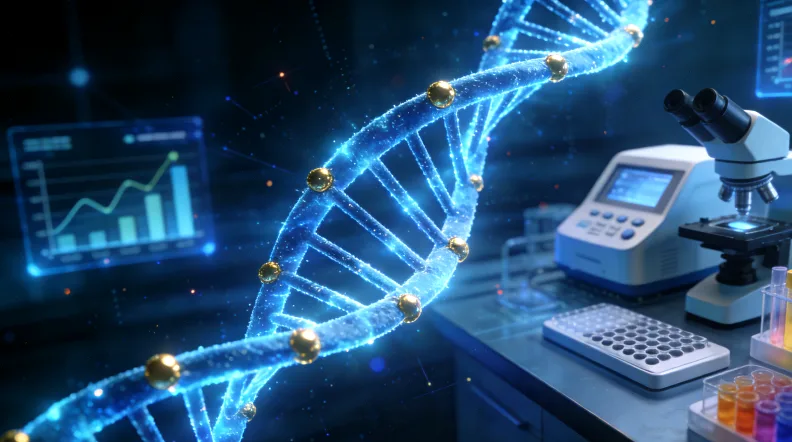 不同检测技术（FISH、NGS）原理对比图