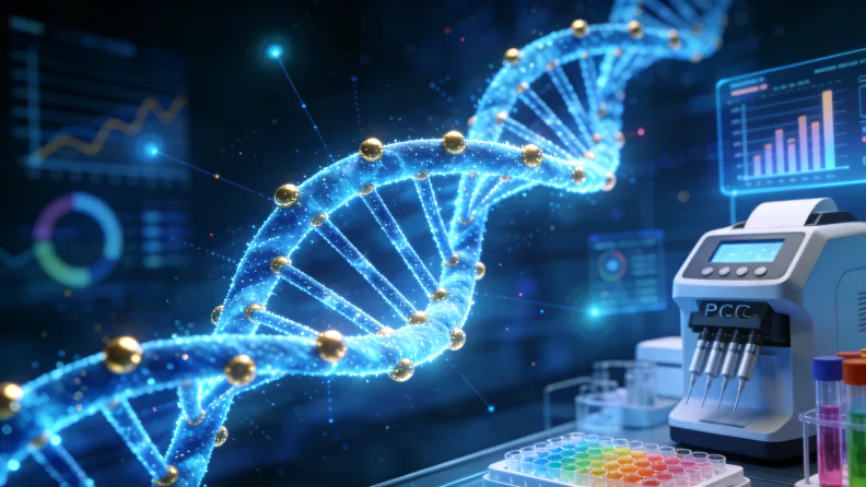 基因检测报告重点指标圈注示例图