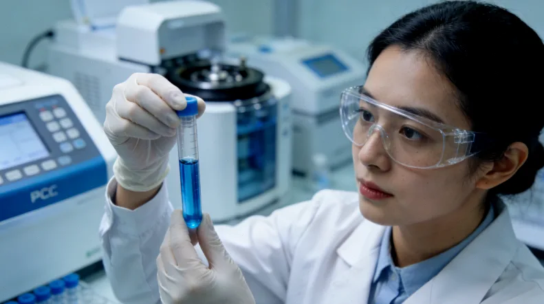 基因检测报告单特写