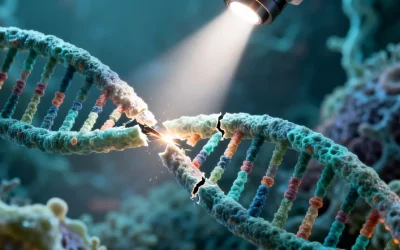 护士为新生儿采集足跟血的特写照片