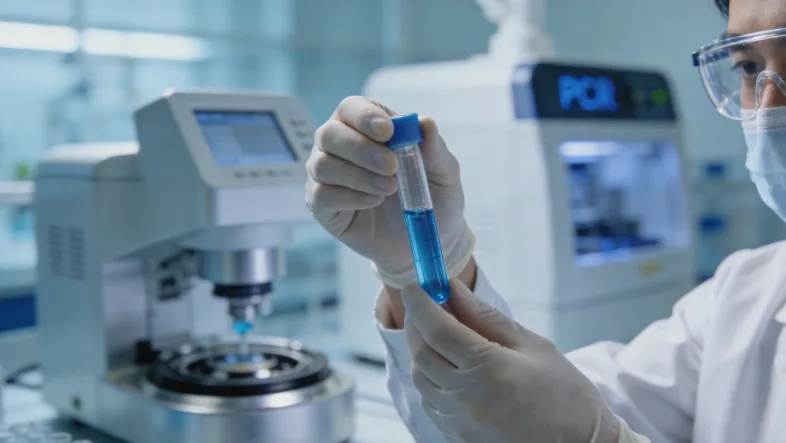 医生与家长沟通基因检测报告的场景