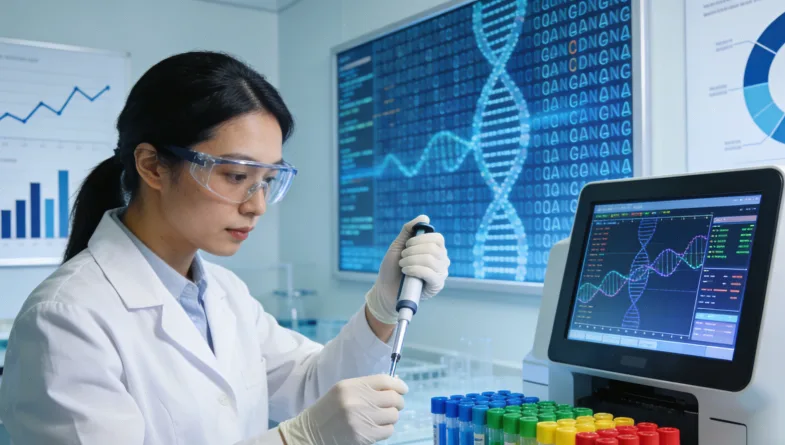 PIK3CA基因突变激活细胞生长信号通路示意图