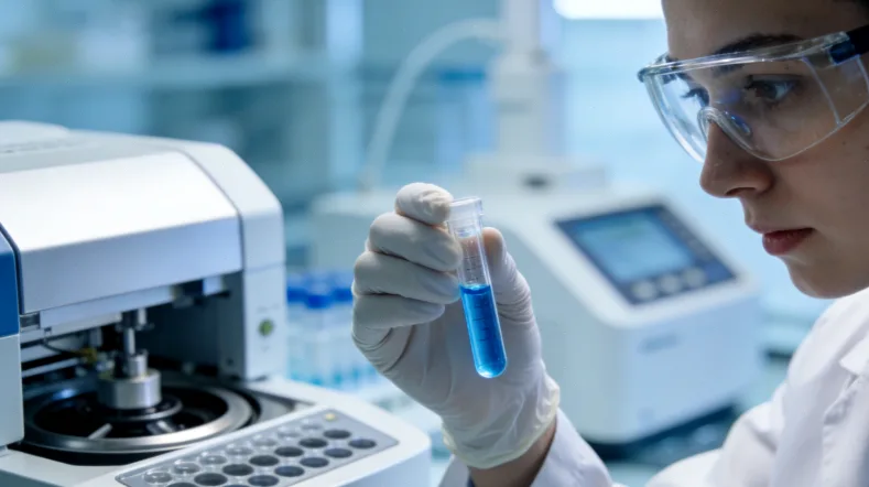 不同基因检测技术（PCR vs NGS）对比示意图