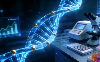 医生与患者沟通基因检测报告的场景