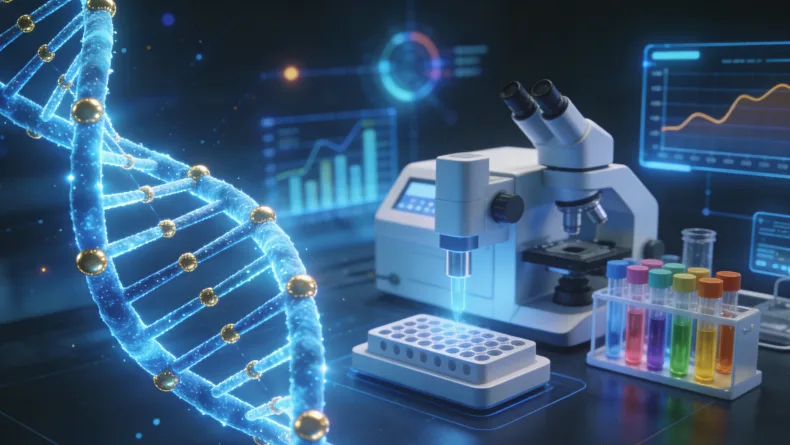PI3K信号通路与靶向药物作用机制图