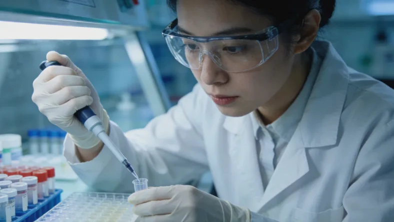 肿瘤组织检测与液体活检（抽血）对比图