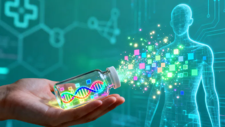 医生与患者沟通基因检测报告的场景