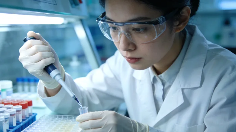 铂类药物引起DNA交联的卡通图解