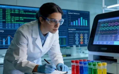 DNA双链与修复蛋白相互作用的示意图