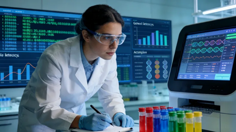 DNA双链与修复蛋白相互作用的示意图