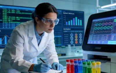 基因检测报告重点指标示意图