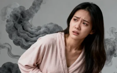 医生与患者讨论基因检测报告