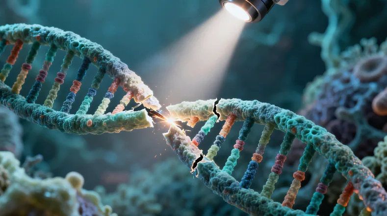 ALK基因融合示意图:展示正常基因与EML4-ALK融合基因的对比。