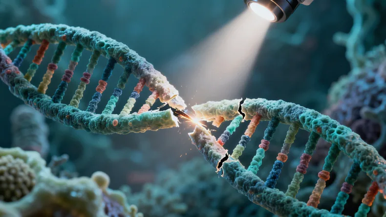 一位患者与医生共同查看CT影像的温馨场景