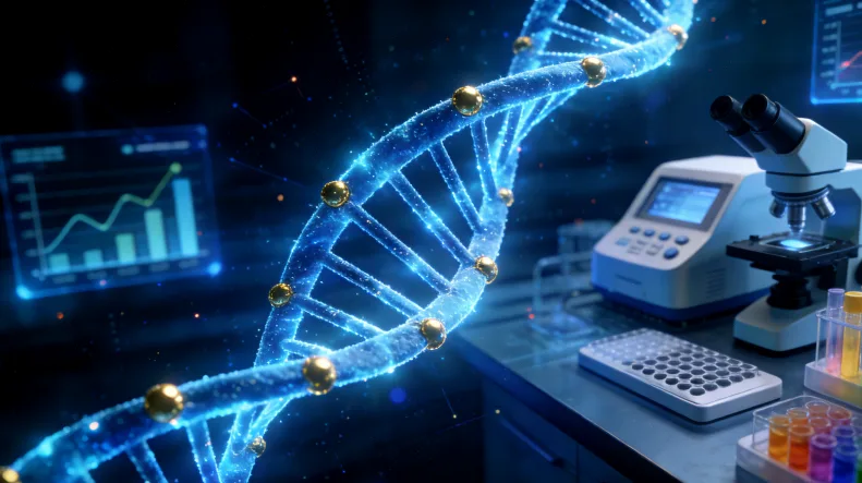 组织活检与液体活检（抽血）对比图