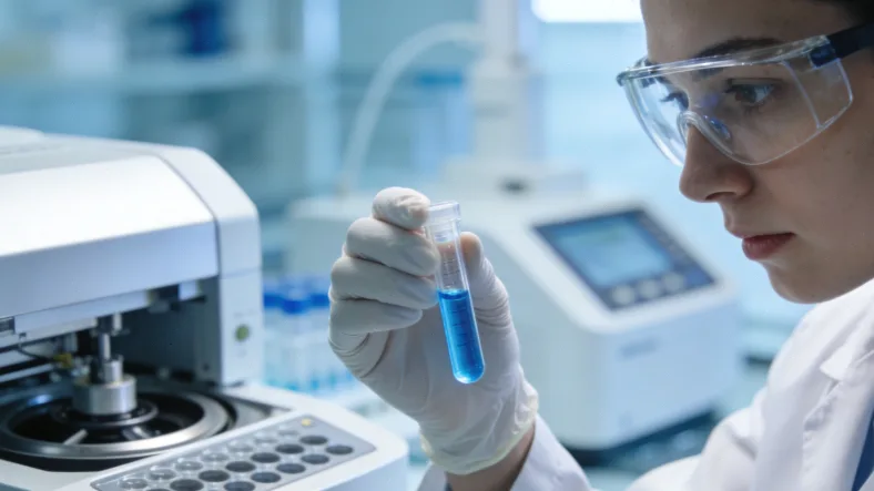 基因检测报告示意图，突出“T790M阳性”结果