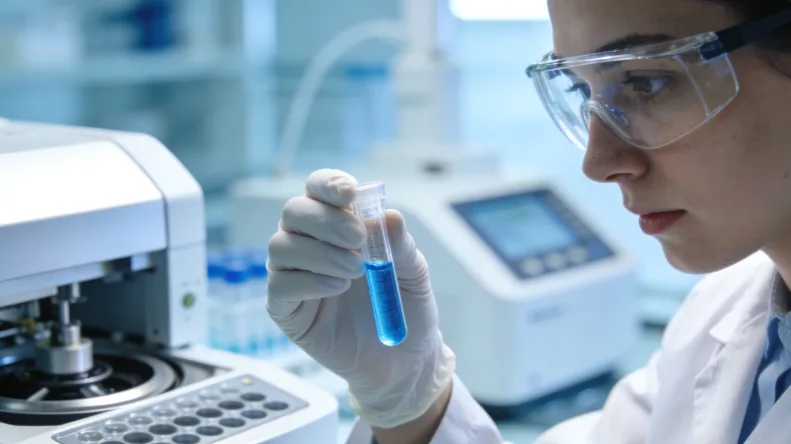 传统组织穿刺活检与静脉抽血对比图