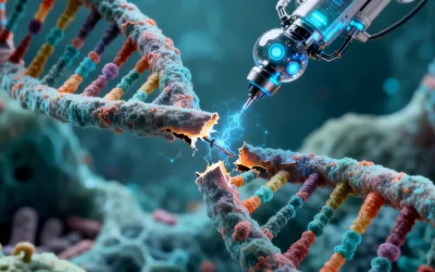 显微镜下肺腺癌细胞形态示意图