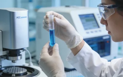 一位患者拿着新旧两份基因检测报告，面露疑惑