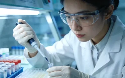 肺癌病理切片与基因报告对比图