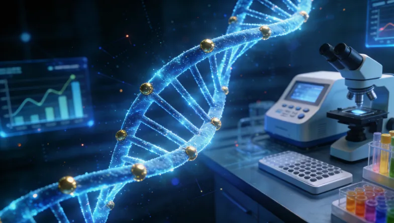 基因融合示意图:正常基因与异常融合基因对比