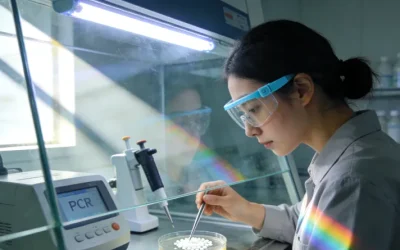 基因检测报告局部特写，突出HER2突变结果