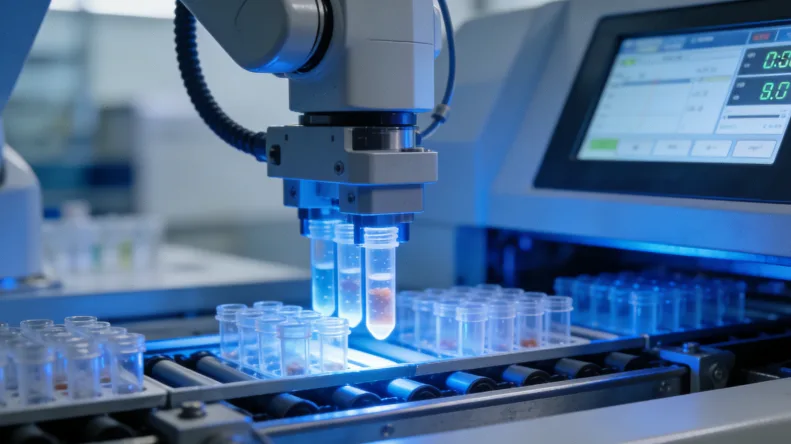 一张信息图，清晰对比PCR与NGS两种检测技术的区别。