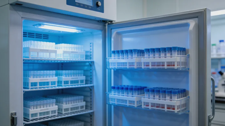 CT引导下医生正在进行精准肺穿刺活检示意图