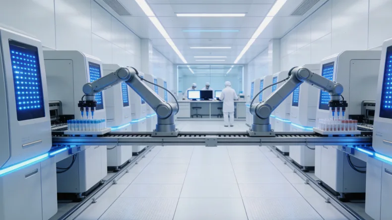 血液检测与组织活检对比示意图