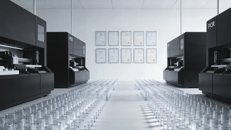 患者正在认真阅读并签署知情同意书