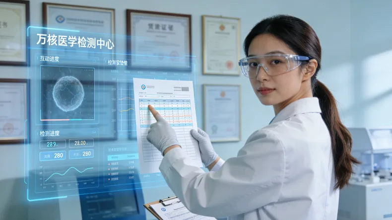 遗传咨询师与家属面对面交流的场景