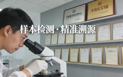 一张表情困惑的人拿着基因检测报告的特写