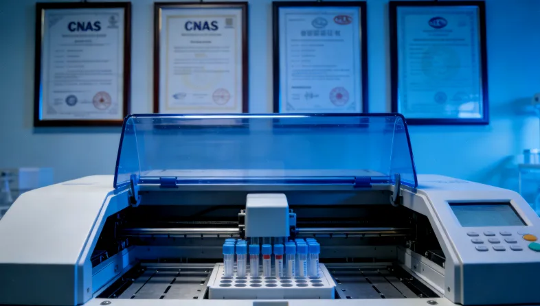 一张显示“EGFR阳性”和“ALK阳性”标记的基因检测报告单局部特写