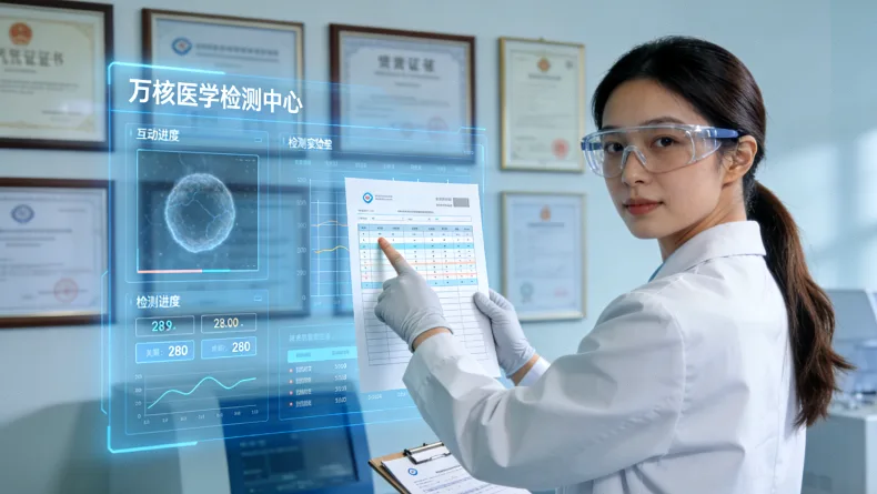 肺癌基因检测报告单特写