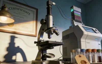 肺癌组织活检与胸腔穿刺抽液示意图对比